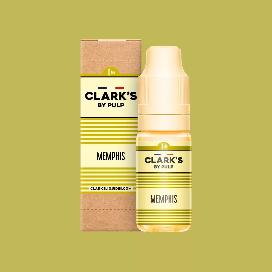 Clark's by Pulp 10ml E-liquide cigarette electronique au bureau de tabac- memphis