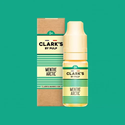 Clark's by Pulp 10ml E-liquide cigarette electronique au bureau de tabac- menthe artic