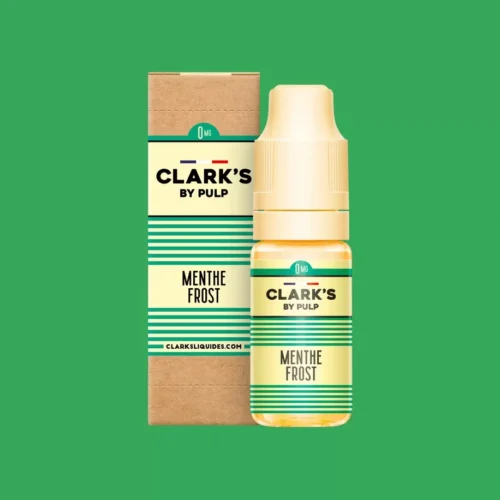 Clark's by Pulp 10ml E-liquide cigarette electronique au bureau de tabac- menthe frost