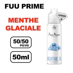 Fuu prime 50ml E-liquide prêt à booster pour cigarette electronique- menthe glaciale