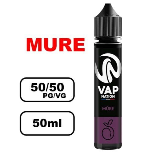 Vap nation Origin's 50ml e-liquide flacon mono arôme pour cigarette electronique au bureau de tabac- mure