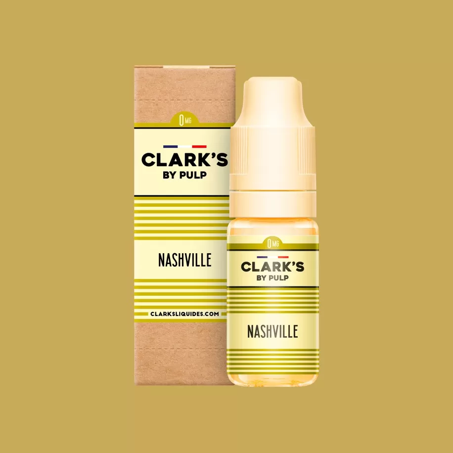 Clark's by Pulp 10ml E-liquide cigarette electronique au bureau de tabac- nashville
