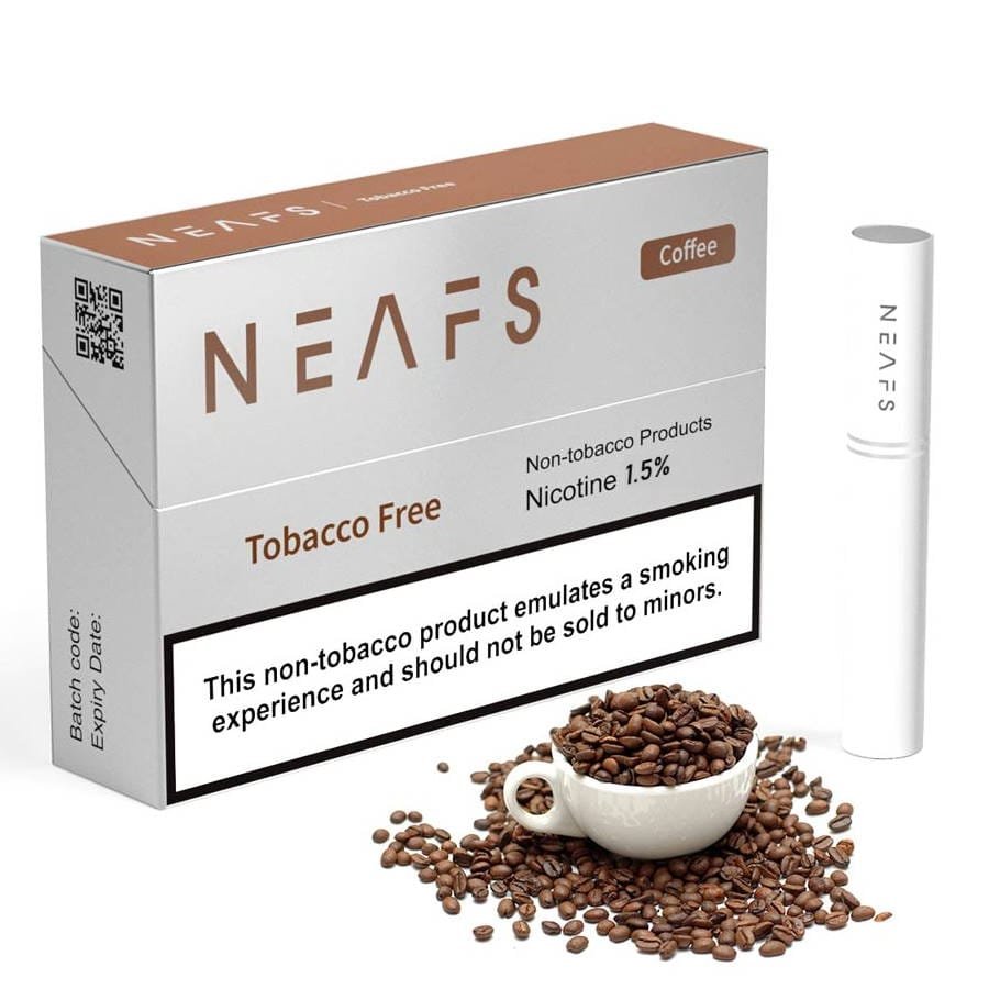 NEAFS Sticks avec nicotine comptatible IQOS Stick HNB sans tabac x20 bâtonnets chauffants - café