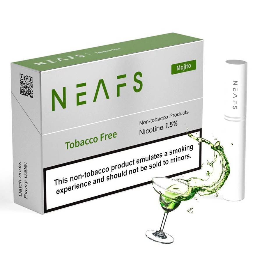 NEAFS Sticks avec nicotine comptatible IQOS Stick HNB sans tabac x20 bâtonnets chauffants- mojito