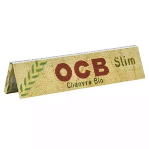 Papier OCB slim chanvre bio naturelle x32 feuilles à rouler pour votre tabac