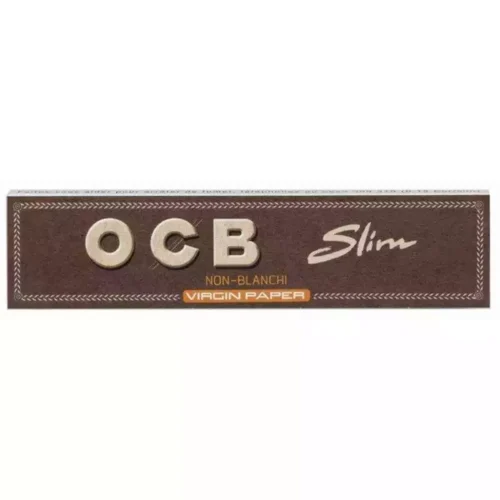 Papier OCB slim Virgin non blanchi x32 feuilles à rouler pour votre tabac