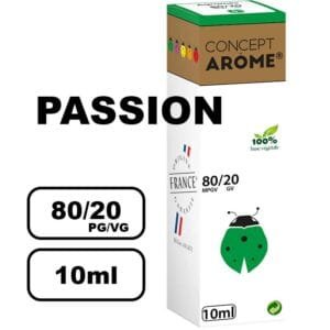 Conceptarome 10ml e-liquide saveur naturelle bio Sans additifs- passion