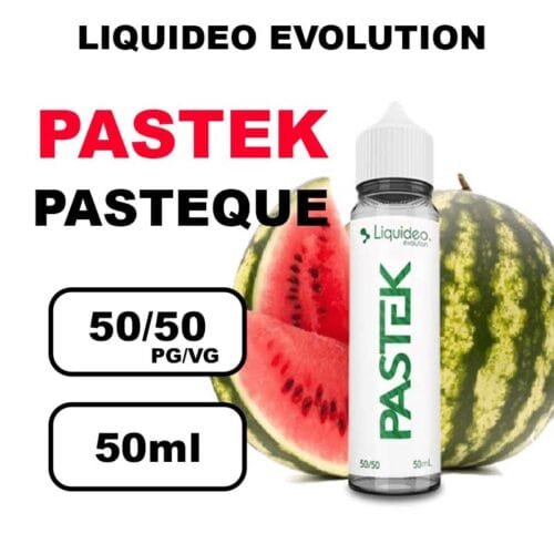 Liquideo Evolution 50ml E-liquides saveurs intenses, surprenantes- pasteque