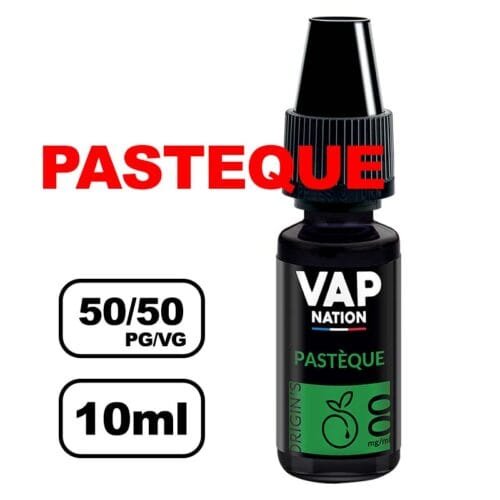 Vap nation Origin's 10ml e-liquide mono arôme pour cigarette electronique au bureau de tabac- pasteque
