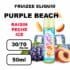 Fruizee eliquid france 50ml e-liquide fruité frais pour cigarette electronique- purple beach
