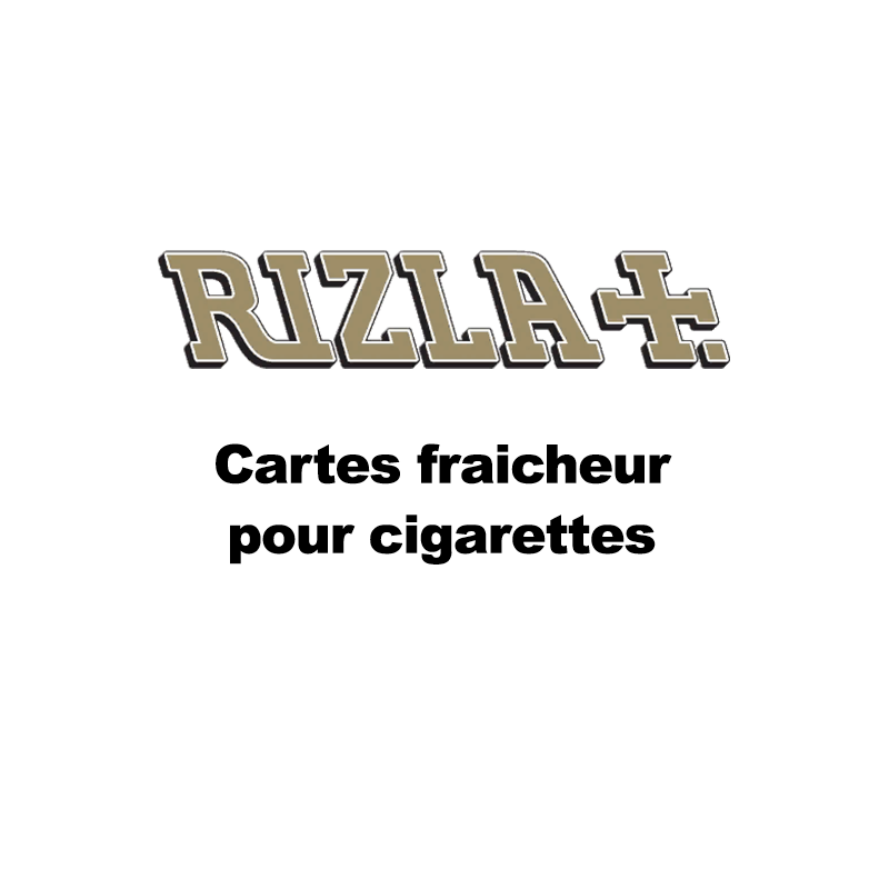 RIZLA Carte fraicheur pour cigarette tabac