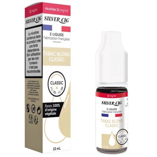 silver-cig classic blond eliquide 10ml