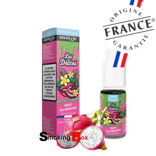 silver cig les delices eliquide fruit du dragon