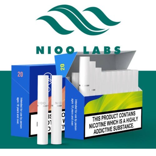 NIOO Sticks granulé avec nicotine compatible IQOS Stick HNB sans tabac x20 bâtonnets chauffants