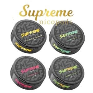 snus supreme-nicopod-nicotine-sachet-supreme-super-melon-sans-tabac