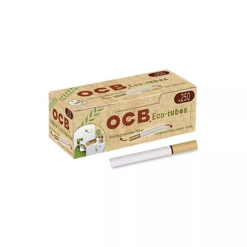 ocb tube cigarette chanvre bio 250