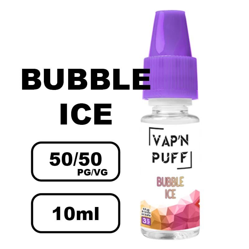 Conceptarome vap n puff 10ml e-liquide saveur naturelle bio Sans additifs pour cigarette électronique- bubble ice