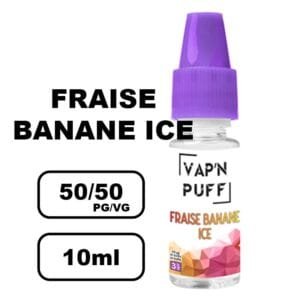 Conceptarome vap n puff 10ml e-liquide saveur naturelle bio Sans additifs pour cigarette électronique- fraise banane ice