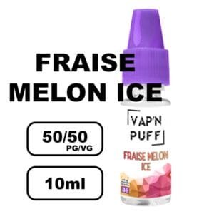 Conceptarome vap n puff 10ml e-liquide saveur naturelle bio Sans additifs pour cigarette électronique- fraise melon ice