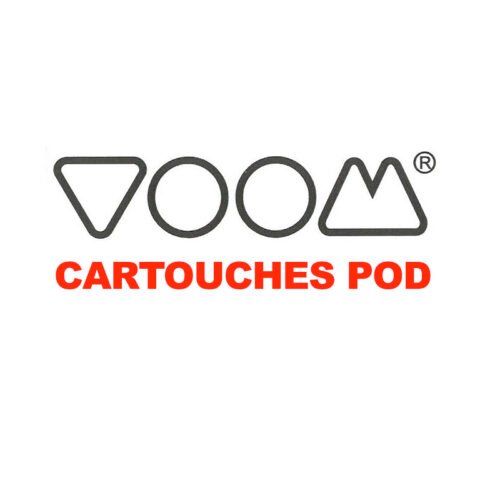 Voom x2 cartouches puff 2ml e-liquide pré-rempli sans fuite