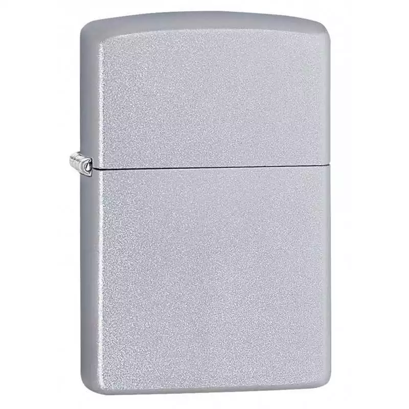zippo-satin-chrome satine