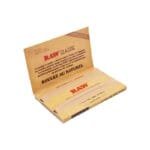 Papier RAW CLASSIC Regular x100 feuilles non blanchi à rouler pour votre tabac x1