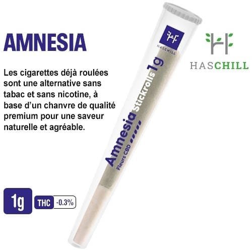 Stickrolls CBD Haschill Pre Rolls 1g Joint naturel relaxant