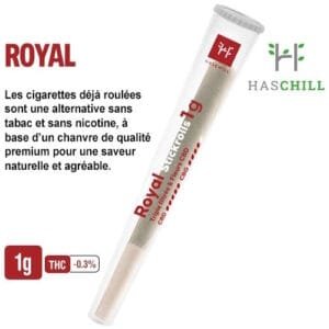 royal Stickrolls CBD Haschill Pre Rolls 1g Joint naturel relaxant