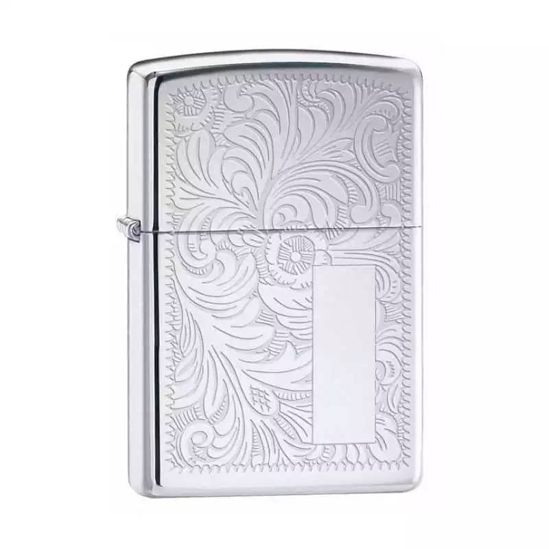 Briquet Zippo - Vénetian high polish Chrome (poli chromé)