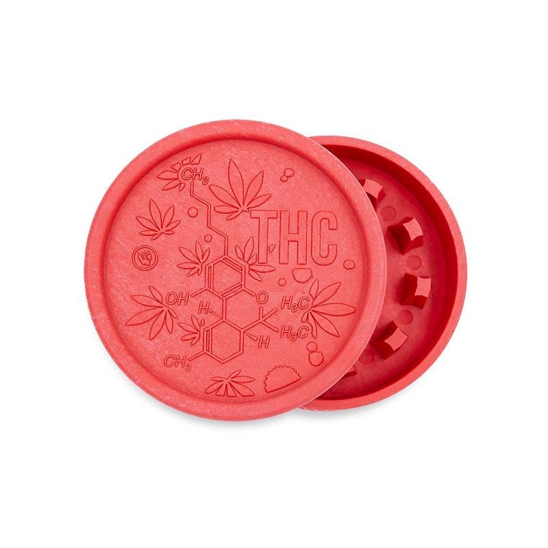 grinder thc molecule matiere chanvre hemp rouge