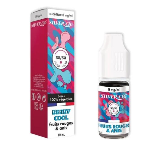 Silver cig 50/50 10ml berry cool fruits rouges anis
