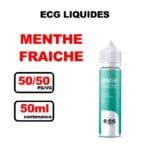 E-cg Les incontournable e-liquide 0mg 50ml- menthe fraiche