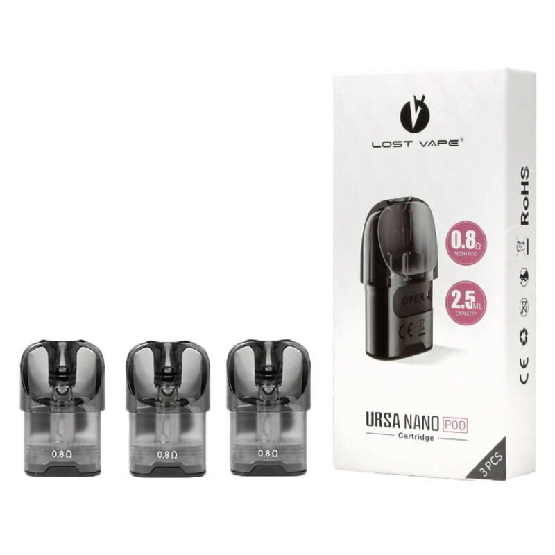 Ursa-Pod-resistance-0.8ohm-lost-vape Ursa-Pod-resistance-0.8ohm-lost-vape