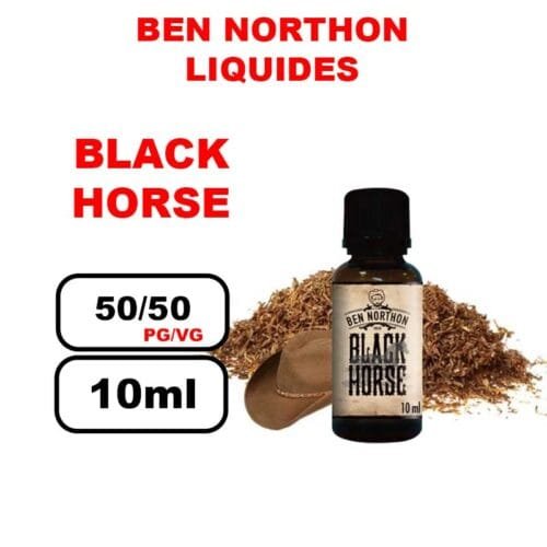 Ben Northon 10ml e-liquide vape shop- black horse