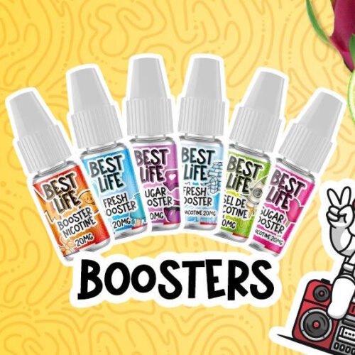 booster nicotine 10ml frais sucrée fresh sugar