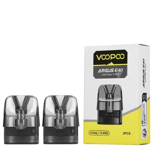 argus E40 voopoo pod resistance 0.45