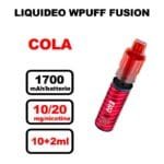 Wpuff Fusion Liquideo 15000 Puff- cola