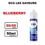 E-cg Les saveurs Puffs e-liquide 50ml - Saveurs fruitées sucrées- blueberry