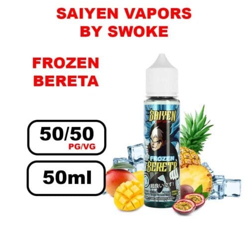 Saiyen Vapors by Swoke eliquide 50ml- frozen bereta
