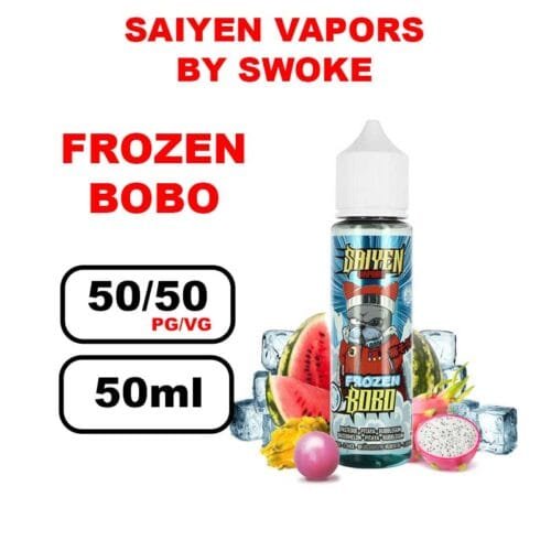 Saiyen Vapors by Swoke eliquide 50ml- frozen bobo