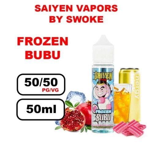 Saiyen Vapors by Swoke eliquide 50ml- frozen bubu