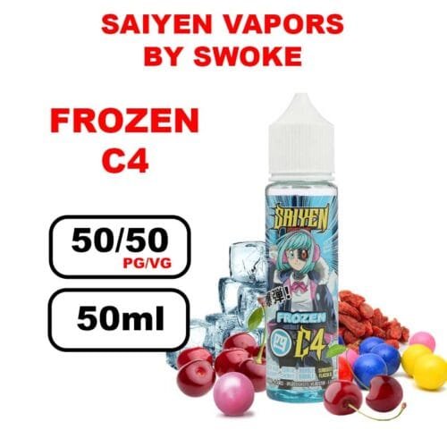 Saiyen Vapors by Swoke eliquide 50ml- frozen c4