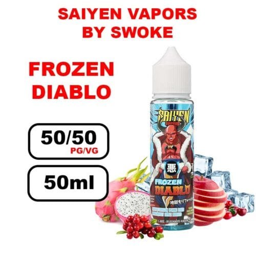 Saiyen Vapors by Swoke eliquide 50ml- frozen diablo