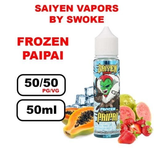 Saiyen Vapors by Swoke eliquide 50ml- frozen paipai