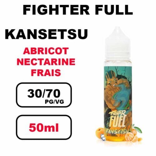 Fighter Fuel 50ml E-liquide épais à booster gros nuage pour cigarette electronique- kensetsu