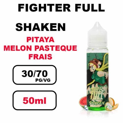 Fighter Fuel 50ml E-liquide épais à booster gros nuage pour cigarette electronique- shaken 50ml