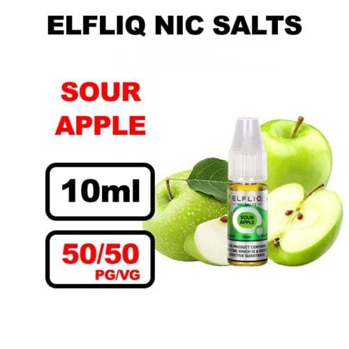 eliquide au sels de nicotine nic salts Elfliq 10ml saveur fruité sucrée