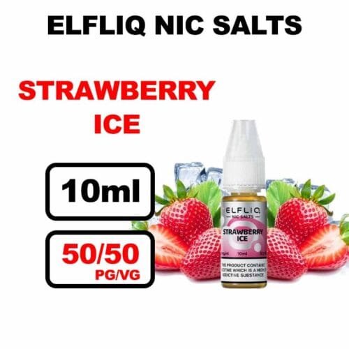 eliquide au sels de nicotine nic salts Elfliq 10ml saveur fruité sucrée
