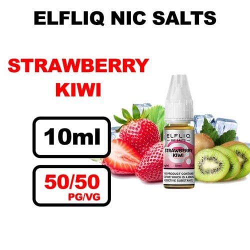 eliquide au sels de nicotine nic salts Elfliq 10ml saveur fruité sucrée