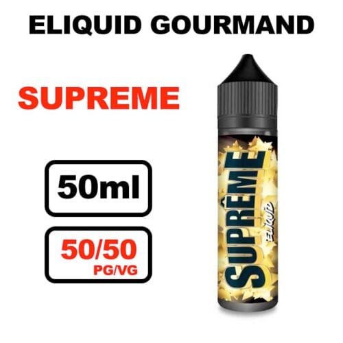 Eliquid France 50ml eliquide gourmand 50/50 supreme